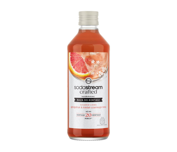 SodaStream CRAFTED MIXERS GRAPEFRUIT ELDERFLOWER FLAVOR ST 330ML - 1310275 - zdjęcie